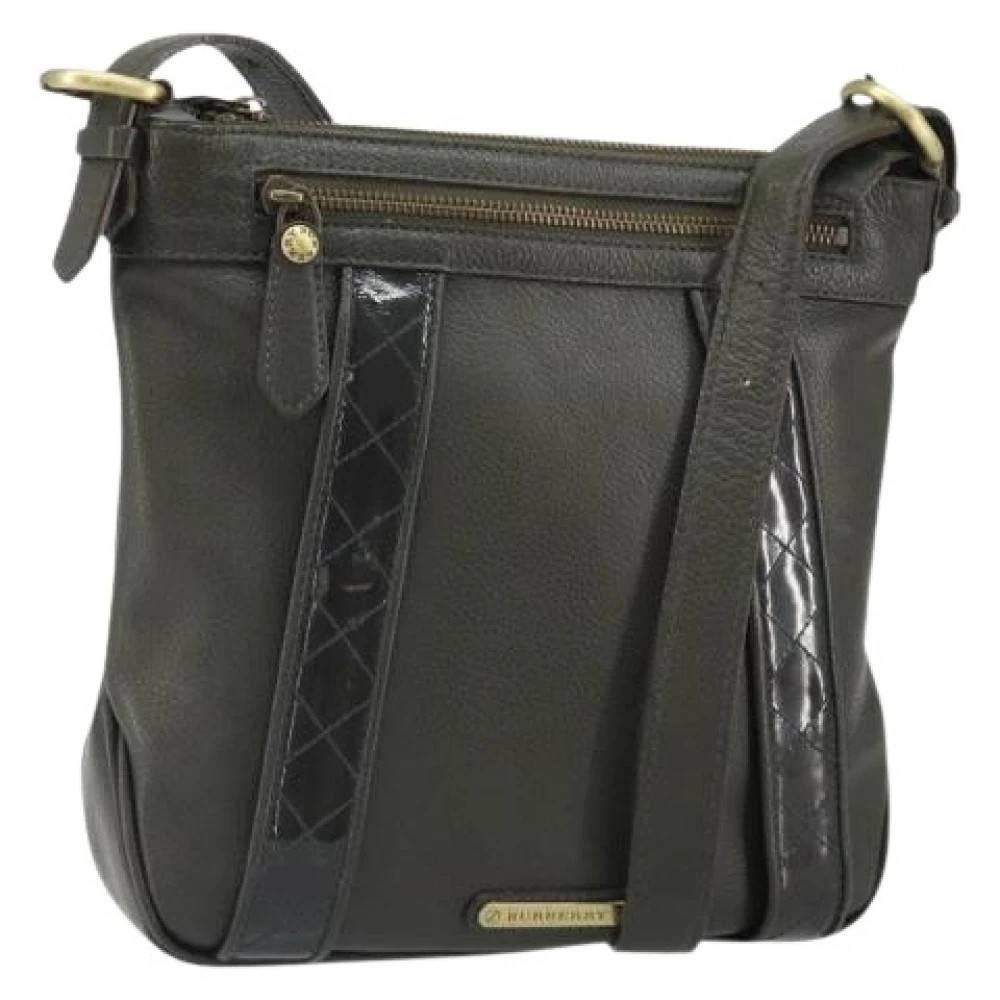 Burberry Vintage - Pre-owned Läder Crossbody Väska Vintage - Dam - ONE Size - Läder