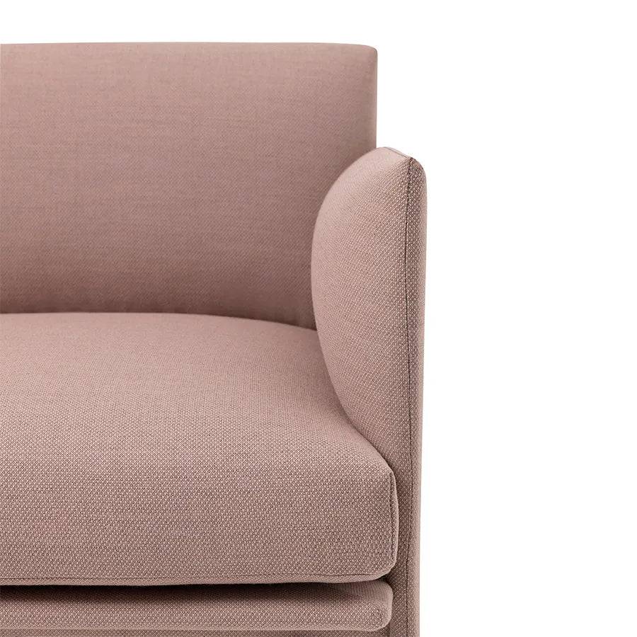 Outline sofa / Chaiselongue fra Muuto Fiord 551 / Chaiselong, venstre - Jacobsen Plus