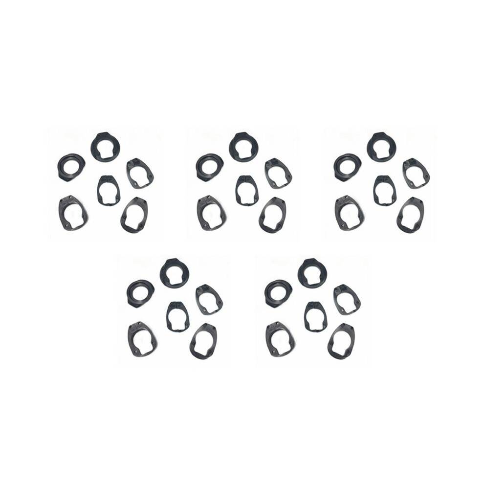 5X Road Handlebar Spacer Special Washer 28.6MM Fork Headset Spacer for Aerodynamic Integrated Handlebar Bike Parts