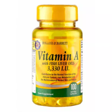 Vitamin A, 3300 IE - 100 kapslar