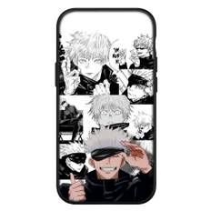for iPhone 16 15 Xiaomi Redmi Note 14 13 12 11 Pro Max X 8 16e Samsung Galaxy S25 S24 S23 Moto OPPO Huawei Jujutsu Gojo Satoru Kaisen Cool Phone Case for Samsung Galaxy S24 FE ceil färg