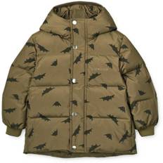 Liewood Palle Puffer Dunjakke Bats / Khaki - Str. 12 mdr/80