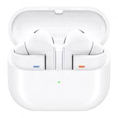 Samsung Galaxy Buds3 Pro Kabellose Bluetooth-Kopfhörer, Active Noise Cancelling (ANC), Adaptive Geräuschunterdrückung, 360 Audio, In-Ear-Kopfhörer mit Hi-Fi-Sound, White, Inkl. Anymode Clear Cover