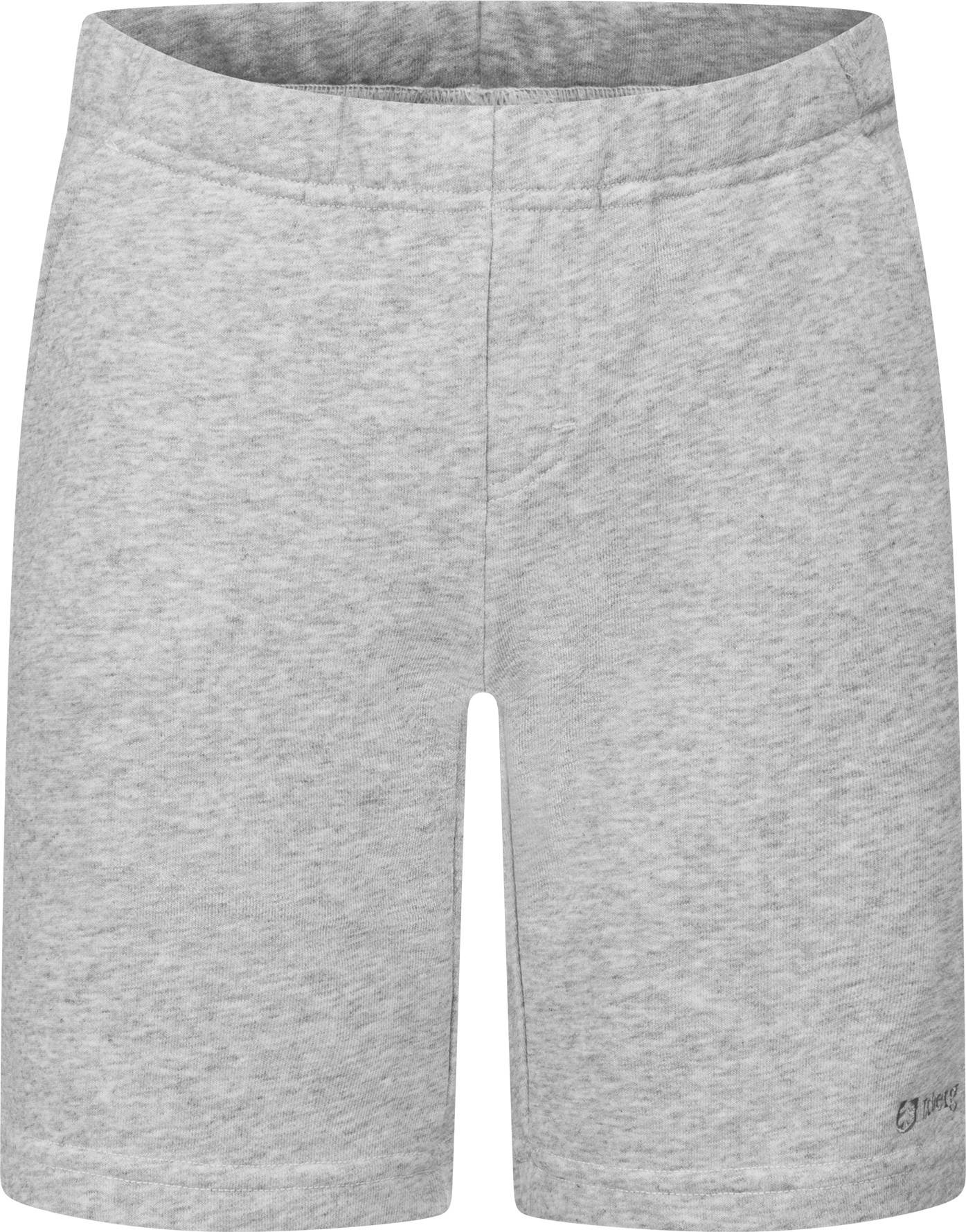 Urberg Juniors' Sweat Shorts Terry Grey Melange, 110/116 (5-6 år)