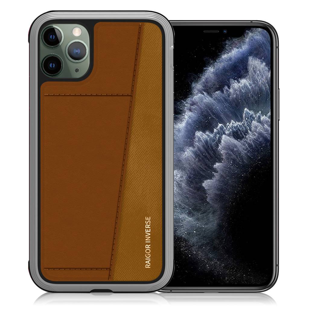 Raigor Inverse JACK-cover til iPhone 11 Pro - Brun.