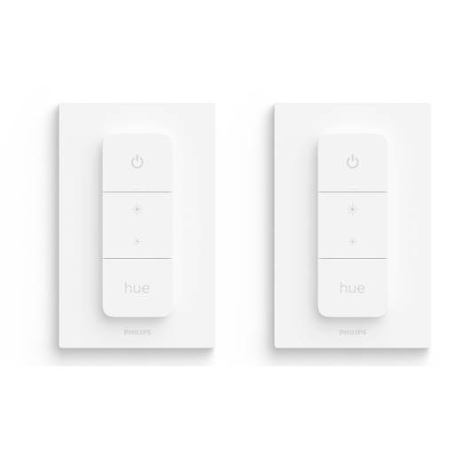 Philips Hue Dimmer Switch V2 fjärrkontroll, 2-pack