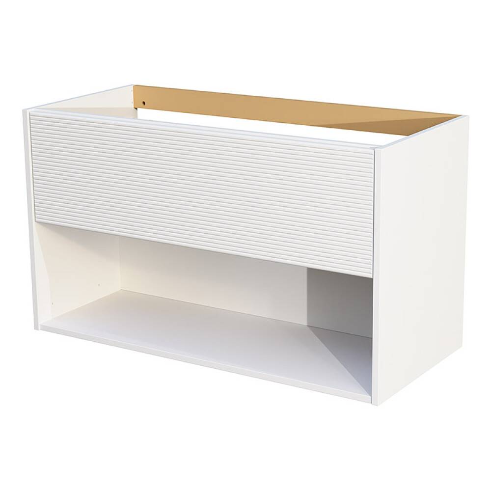 TVÄTTSTÄLLSSKÅP CAMARGUE AURA 1 LÅDA & BOX 100CM MATRIS VIT