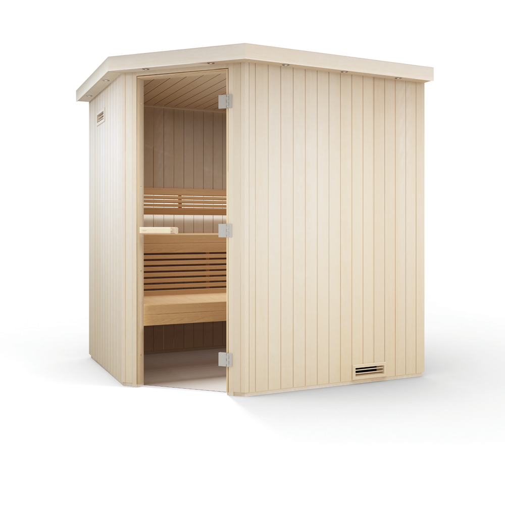 Tylø Sauna Harmony Corner i asp. Vælg st.