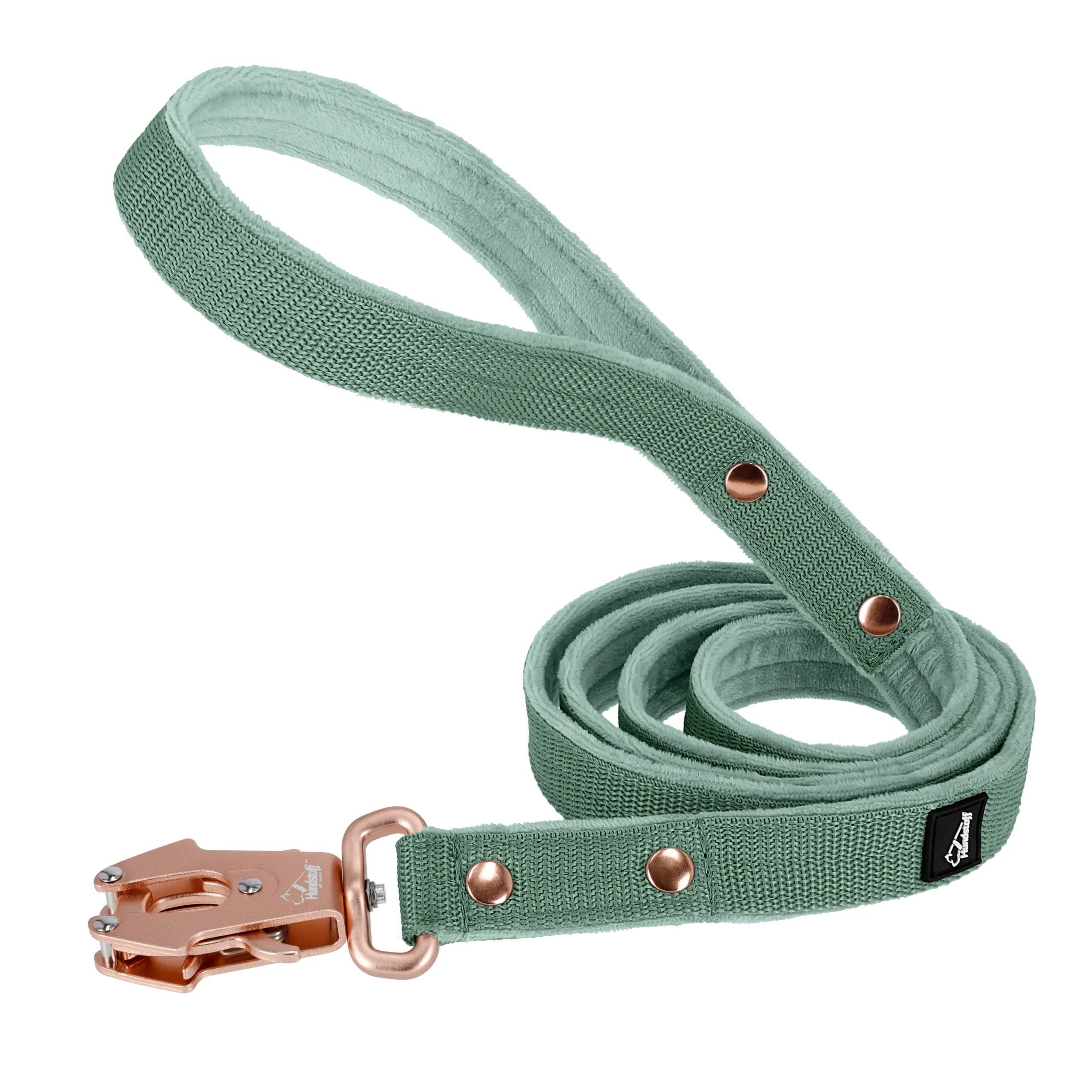 Walk Leash Rose Edition Pastel Green - Säkert nylonkoppel i olika längder - Default Title