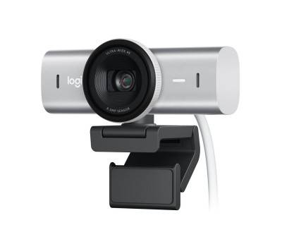 Logitech MX BRIO, 4k/UHD-video, USB-C - Ljusgrå