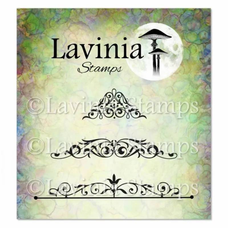 Lavinia Stamps Clear Stamps - Vintage Swirls
