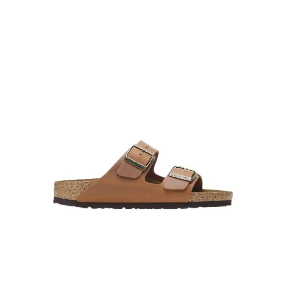 Birkenstock Arizona Narrow Fit - Sko - Herre - Brun - 44 EU - Læder