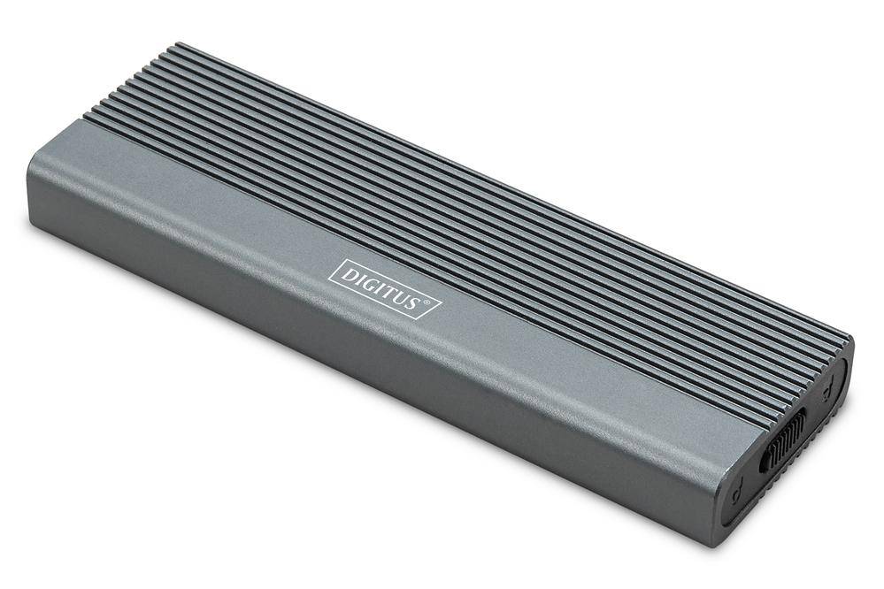 DIGITUS USB hard disk enclosure external NVMe + SATA 10Gbps(NVMe) 6 Gbps (SATA)USB3.1 Gen2alutoolfre