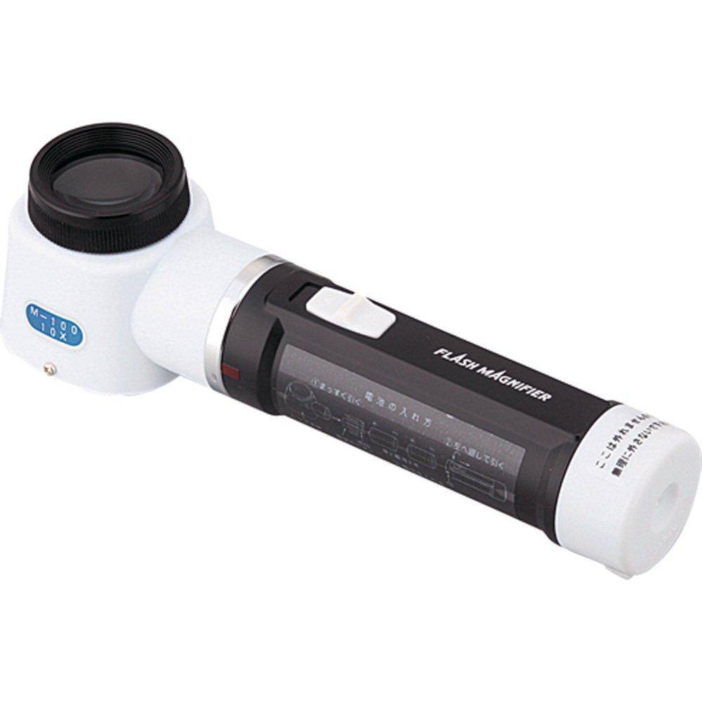 TRUSCO Flash Loupe LED Type Magnification 10x Lens TLL30LED 30