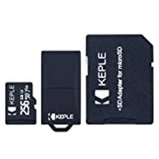 256 GB microSD-minneskort Micro SD kompatibel med Samsung Galaxy S20 S20+ Plus FE Ultra, S10, S10e, S10+, Tab S8 S8+ S9 S9+ Ultra, S6 Lite, A8 A7 Lite, F04 F12 F14, M04 M13 M14 M23 | | | Micro SD 25 6