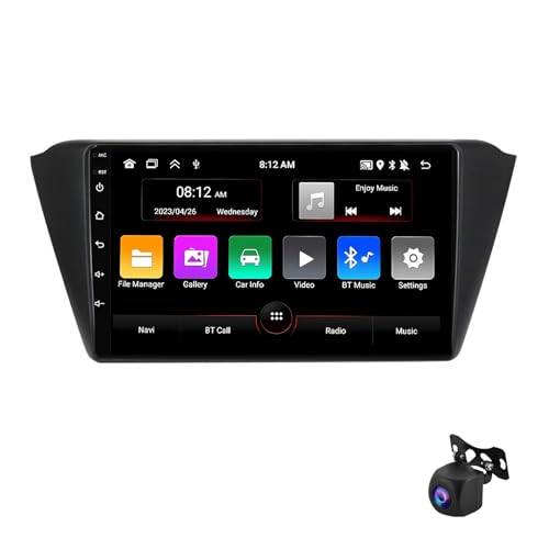 Bilstereoradio, GPS-navigering, 9 tums pekskärm, USB-mediaspelare, Android 13 multimedia autoradio för Sk-oda Fabia 2015 med BT 5.0 DTS stöder backup-kamera, Carplay SWC (A WIFI 4-Core 1G+