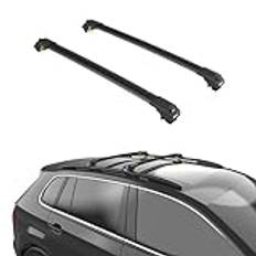 TURTLE kompatibel med Volkswagen Tiguan R-Line (Ad/Bw) 2020-2023 Air1 takräcke | SVART
