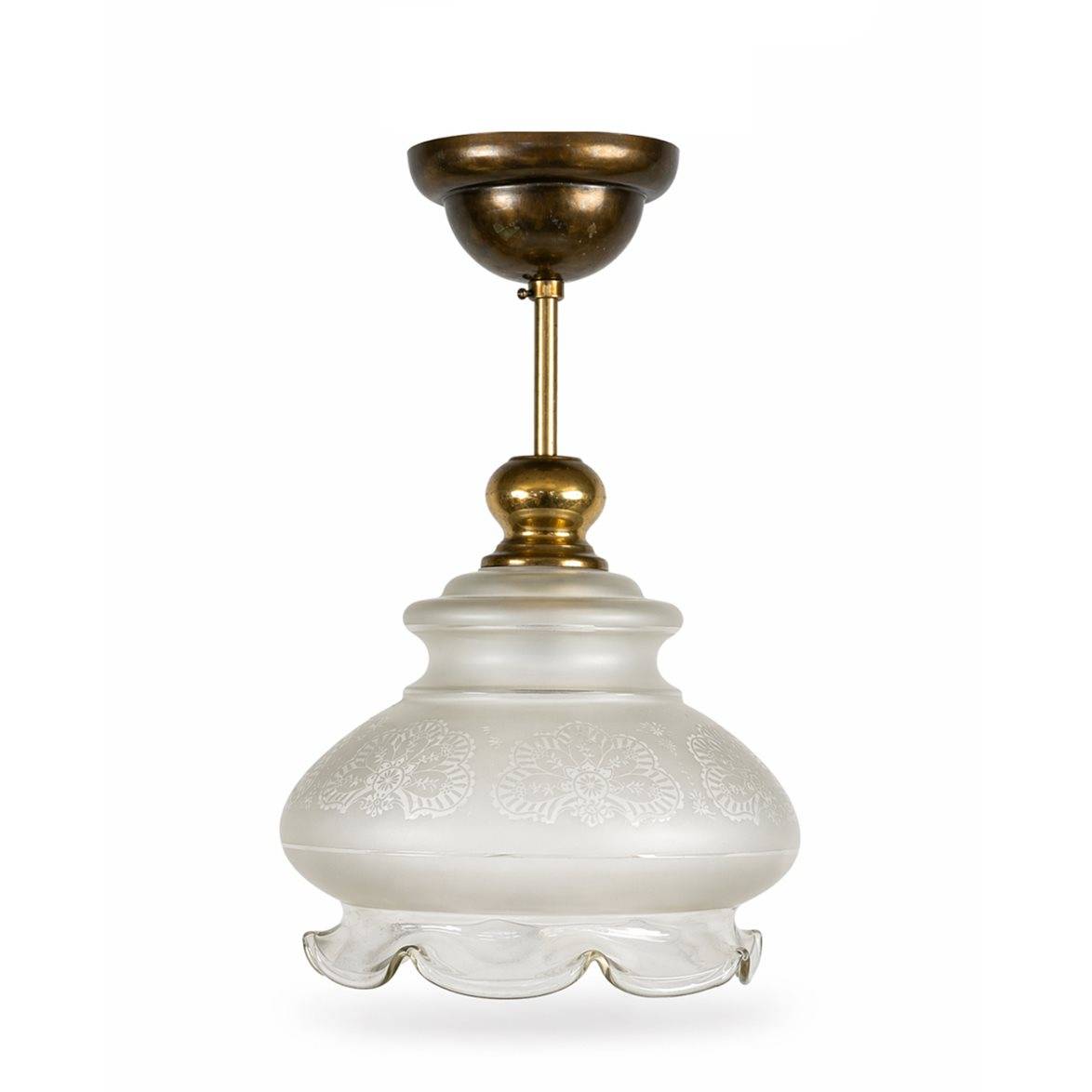 Vintage by Bright 1-2-3 Plafond Mässig/frostat glas 22 cm