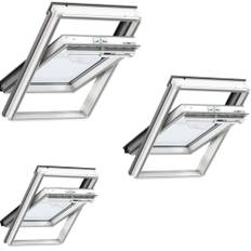 Velux GGL 2068 vippevindue hvidmalet 3-lags super lavenergi FK06 66 x 118 cm