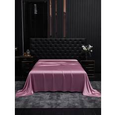 22Momme Mullbärssilke Sömlöst Platt Lakan - Mauve Orkidé / 0,9m Säng(160x260cm)