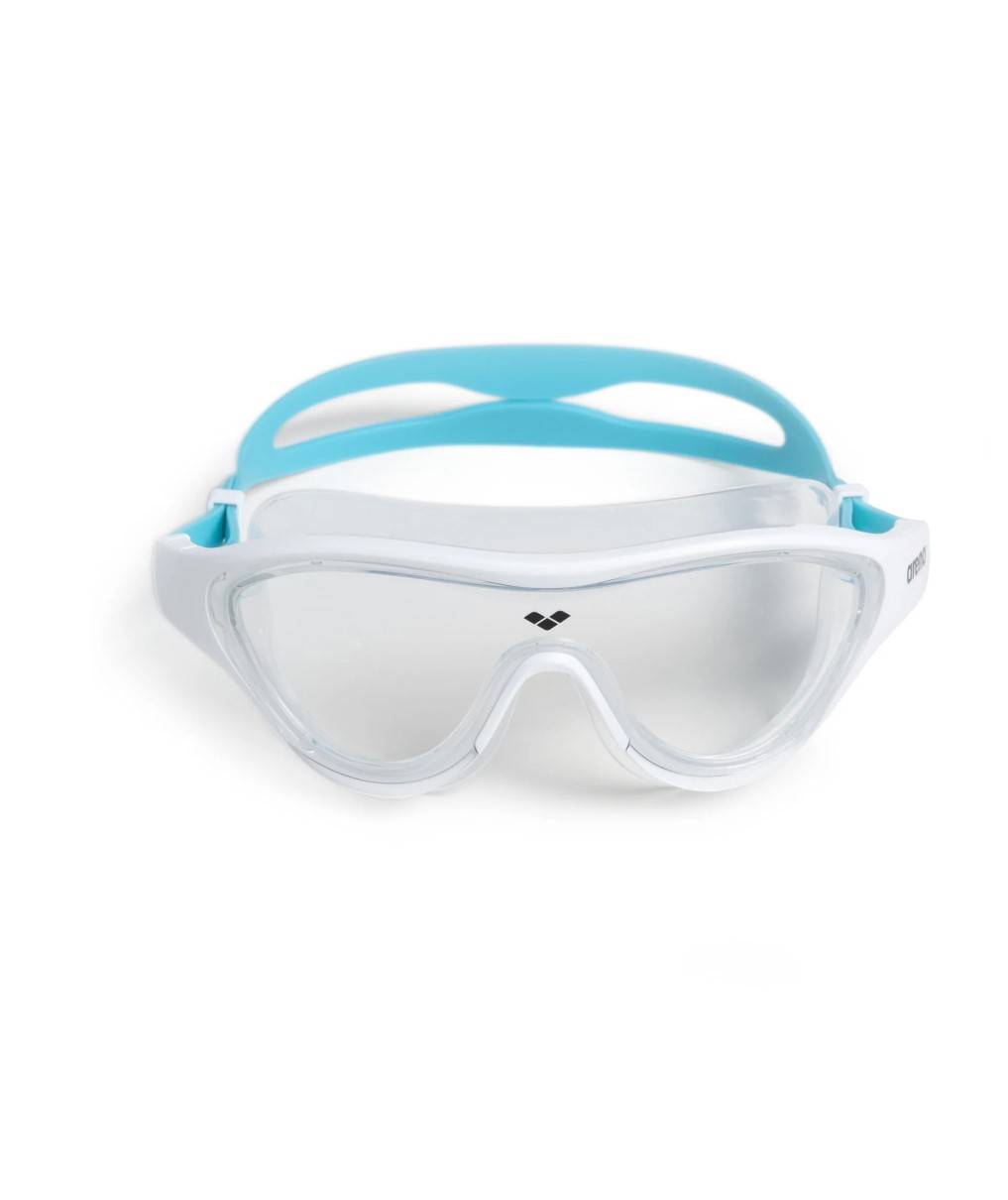 Arena The One Mask Junior (Clear/White/Lightblue).