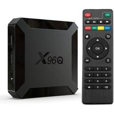 iptv tv-boks android 10.0 x96q tv-boks h616 quad core 1 gb ram 8 gb rom 4k wi-fi 2.4 GHz smart tv-boks multimedieafspiller