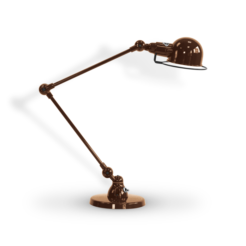 Signal SI333 bordlampe fra Jieldé - Copper hammered / Blank