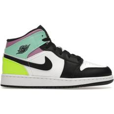 Air Jordan 1 Mid Pastel Black Toe