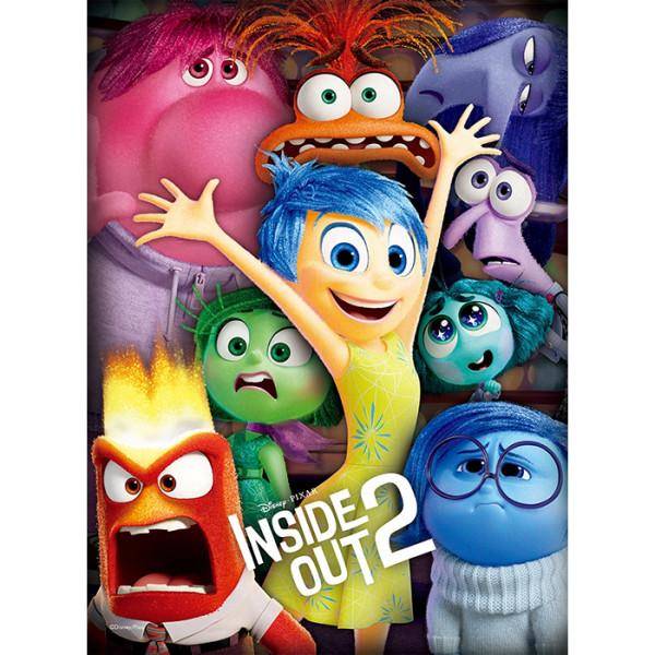Inside Out 2 Jigsaw Puzzle Disney Animation 500 Pieces, populärt koreanskt pussel pink