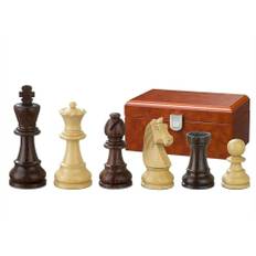 Brune Philos skakbrikker (70 mm)