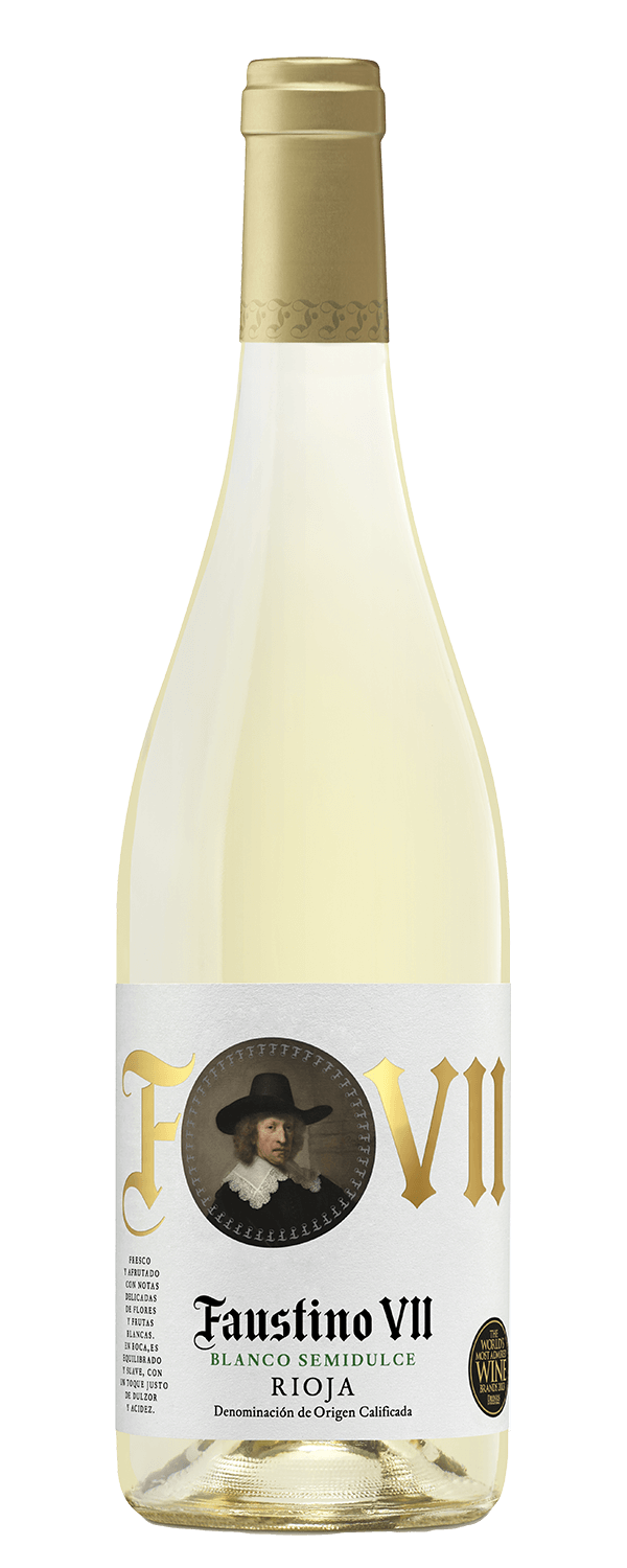 Faustino VII White Semi-Dulce 2023 | 75 CL..