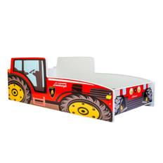 Lit enfant Tracteur rouge 160x80