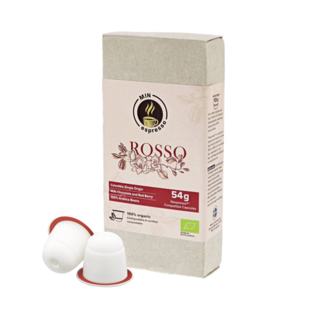 MIN espresso Rosso 10-pack Rosso