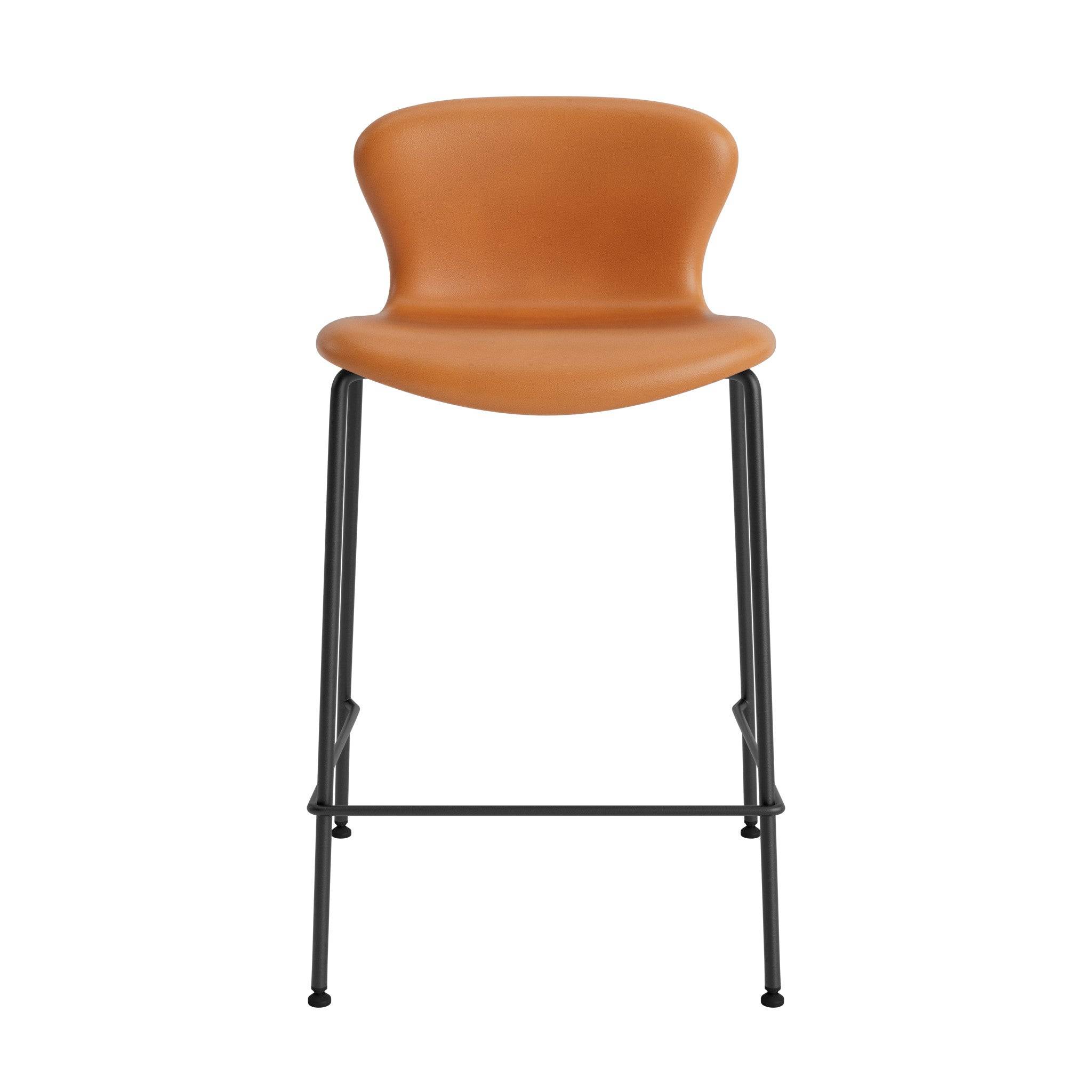 PLAY Chair Counterhøjde 65 cm - Basic Leather / Basic Black