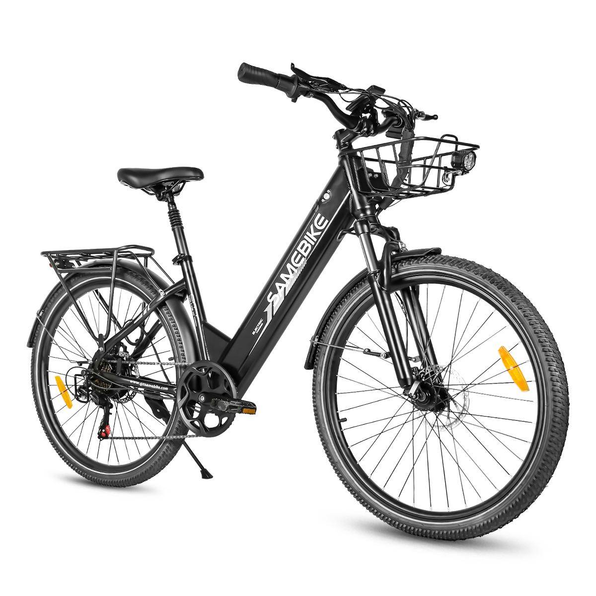 SAMEBIKE RS-A01 Pro-T 26  Elcykel 36V 15Ah Batteri 500W Motor grå