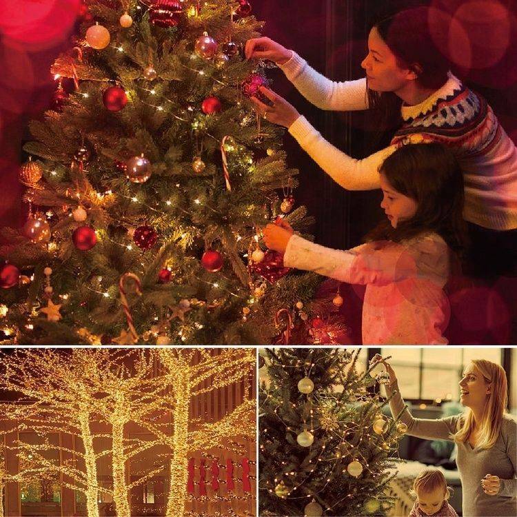 Xmas Decoration LED Copper String Light With USB Port