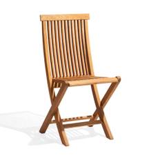 Viken fällstol teak - Träfärg