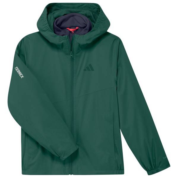 adidas Terrex Kid's MT 3in1 Fleece Jacket Fleecejacka Barn Storlek 176 Färg grön