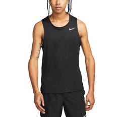 Miler Tank, Herre, Black/Reflective Silv - M