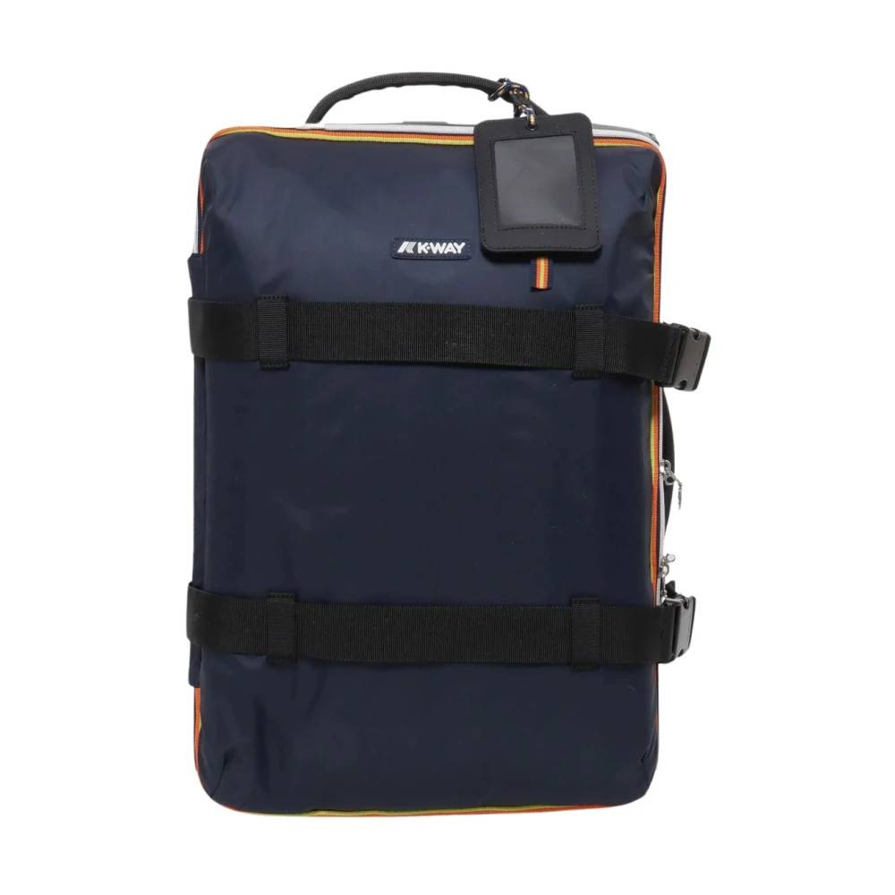 K-Way Blossac S Kabinekuffert - Kufferter - Herre - Blå - ONE SIZE - Nylon