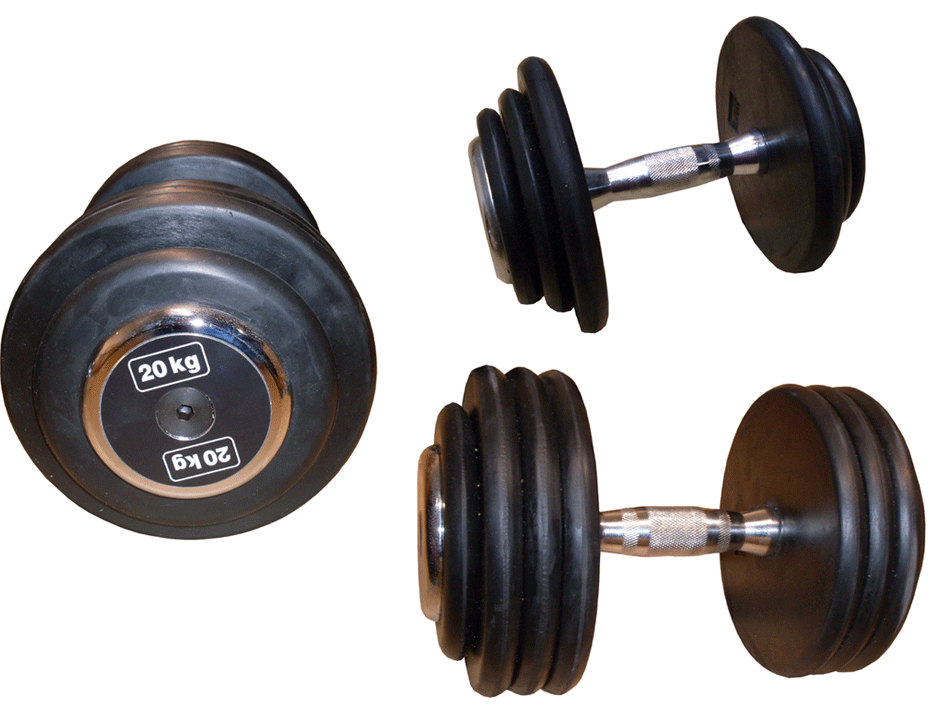 EVO Power - Hantelpaket / 10-30 kg inkl. stativ - Gympaket