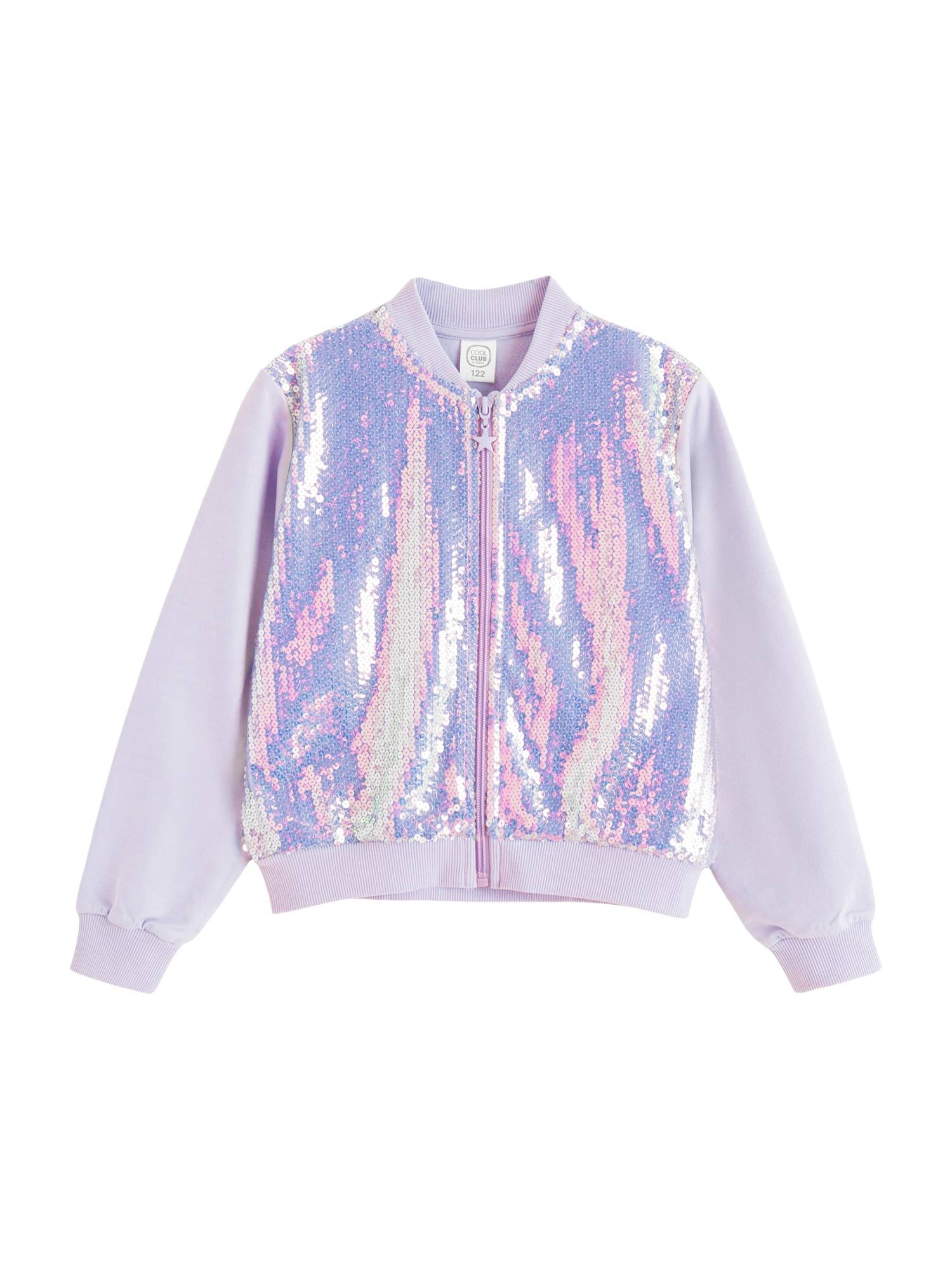 Cool Club Sweatjacka pastelllila