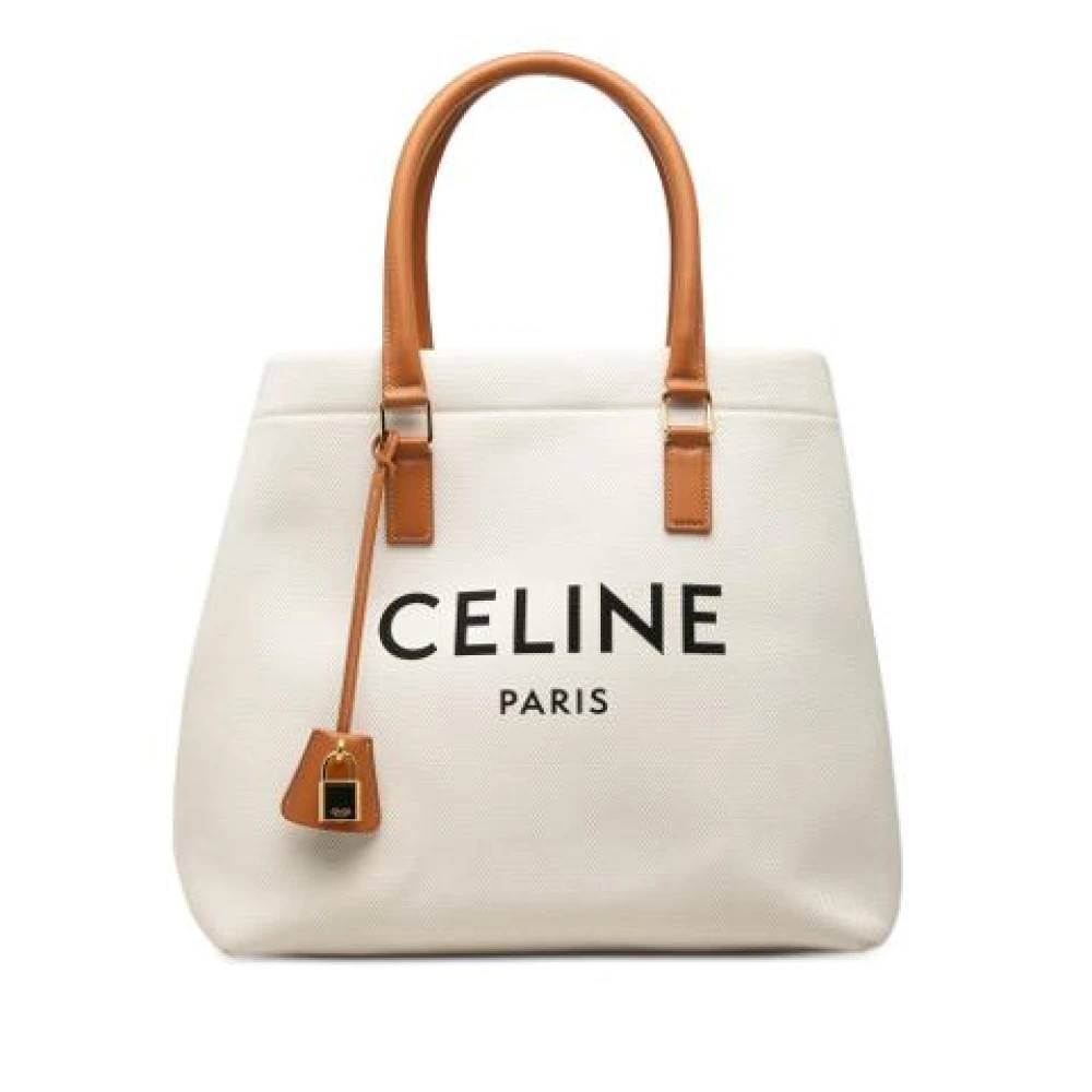 Celine Vintage - Pre-owned Canvas Tote Bag Vintage - Dam - ONE Size - Läder