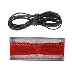 Cykel Dynamo Baglygte med Parkeringslys AC 6V 0.5W LED Cykel Baglygte Passer til 50mm Monteringshul Cykel
