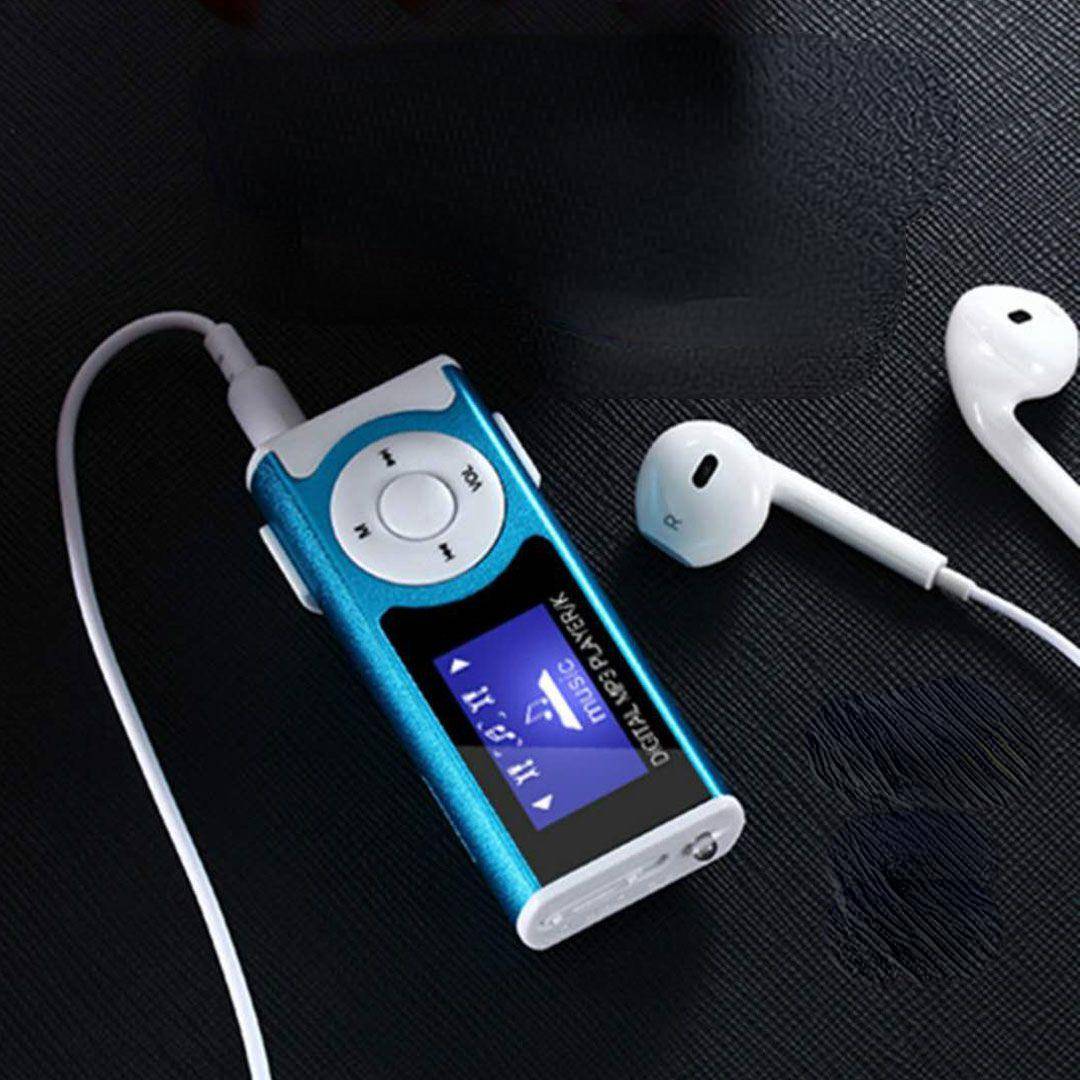 Liten och lätt MP3-spelare för aktiva studenter och idrottare
