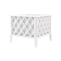 Ocean Club planteringslåda vit - Vit (L: 76 x B: 76 x H: 69 cm)