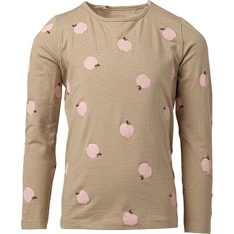 VRS børne bluse str. 110/116 - beige