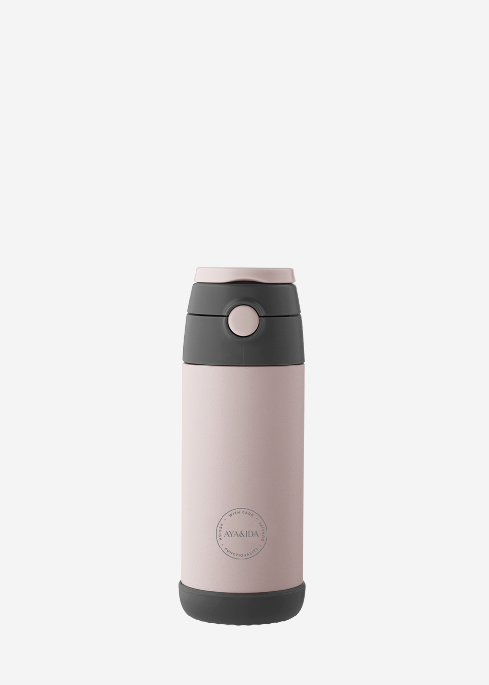 Drikkedunk med sugerør - Soft Rose