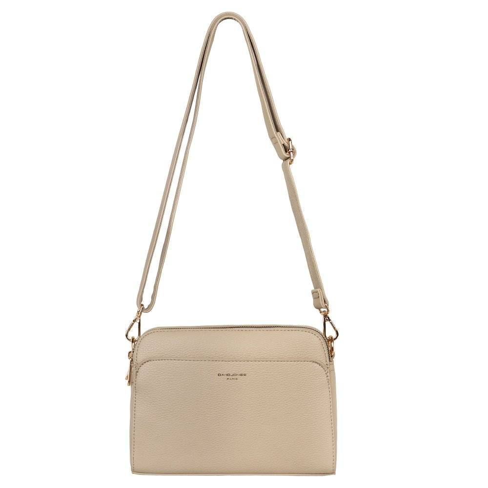 David Jones Madrid Womens Shoulder Bag Colour: Pebble, Size: One Size