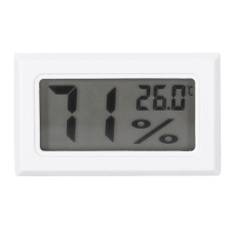 Digital LCD Hygrometer Indoor Thermometer Humidity Monitor for Home, Office, Greenhouse (White) vit